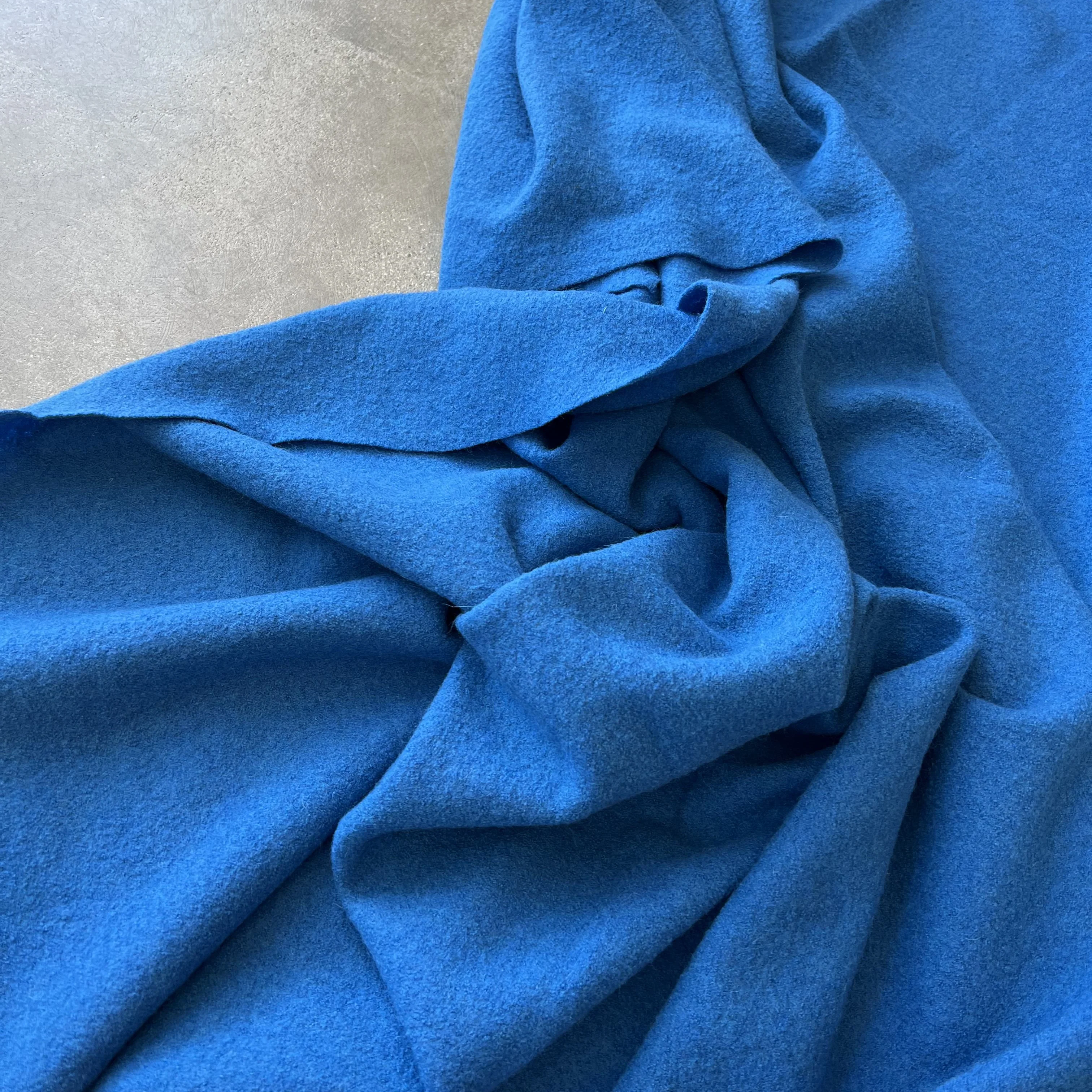 Belhus Azure (Boiled wool)   $79.00 per metre - Image 3