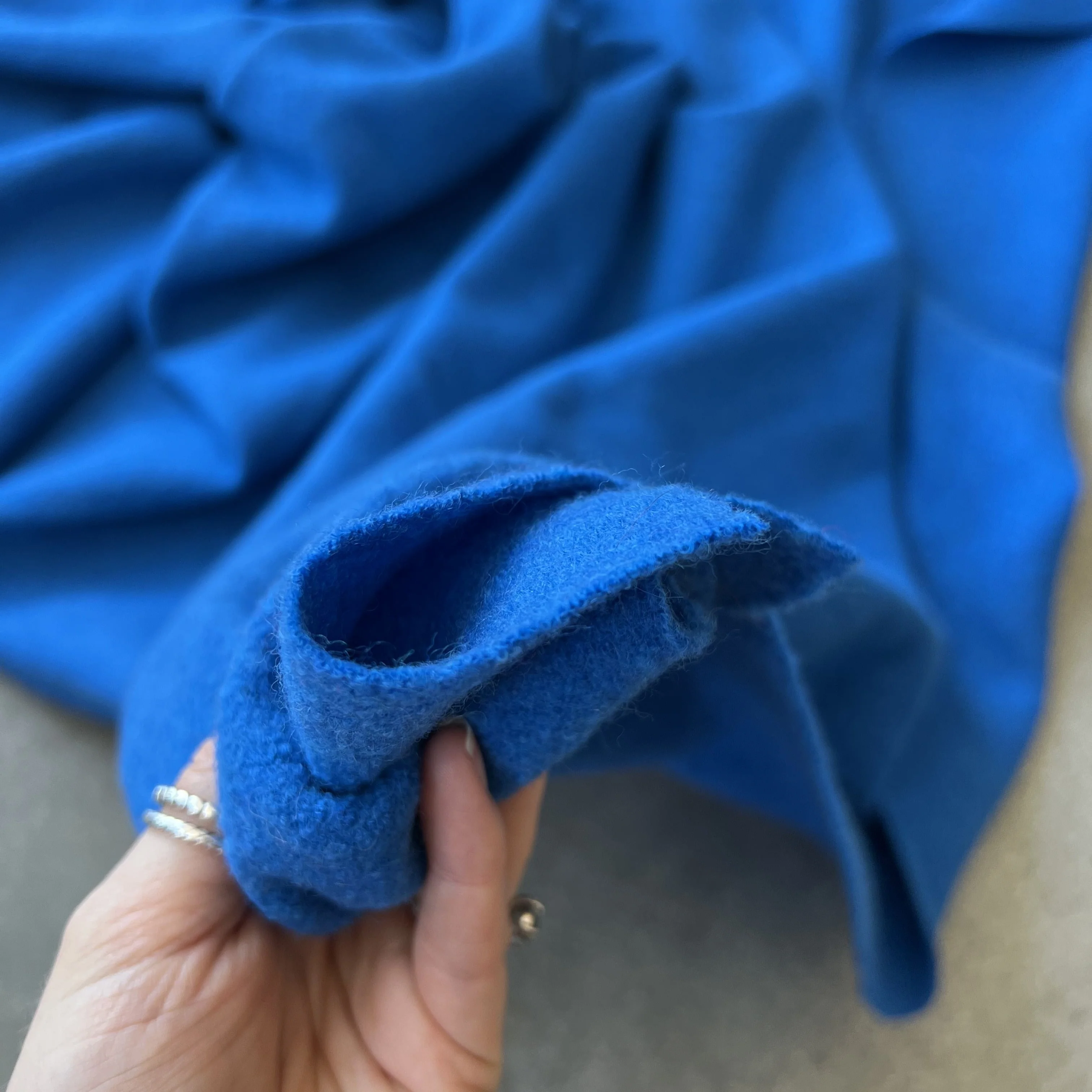 Belhus Azure (Boiled wool)   $79.00 per metre - Image 4