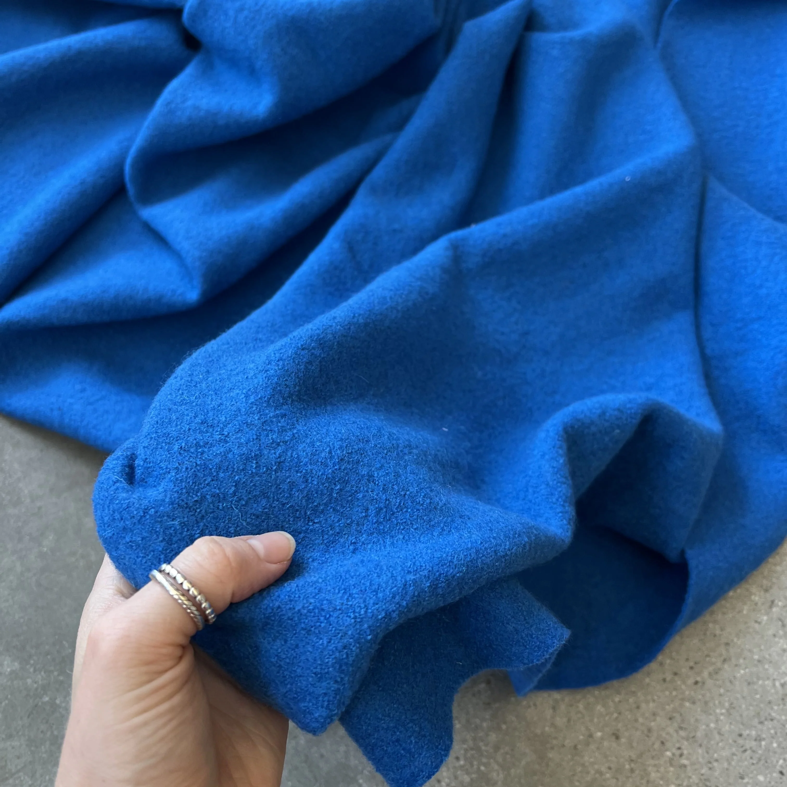 Belhus Azure (Boiled wool)   $79.00 per metre - Image 6