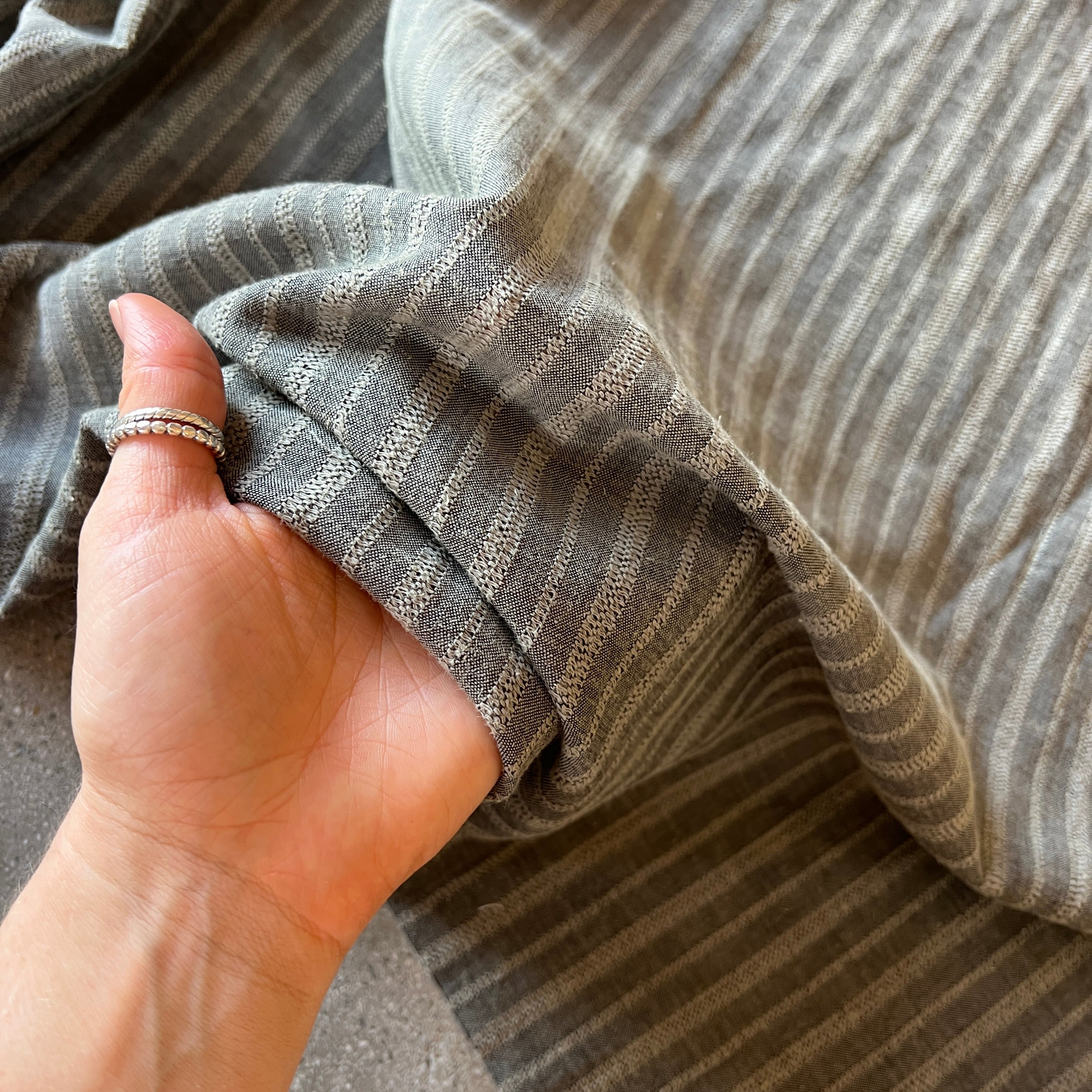 Enzo Black Taupe    $18.00 per metre - Image 3