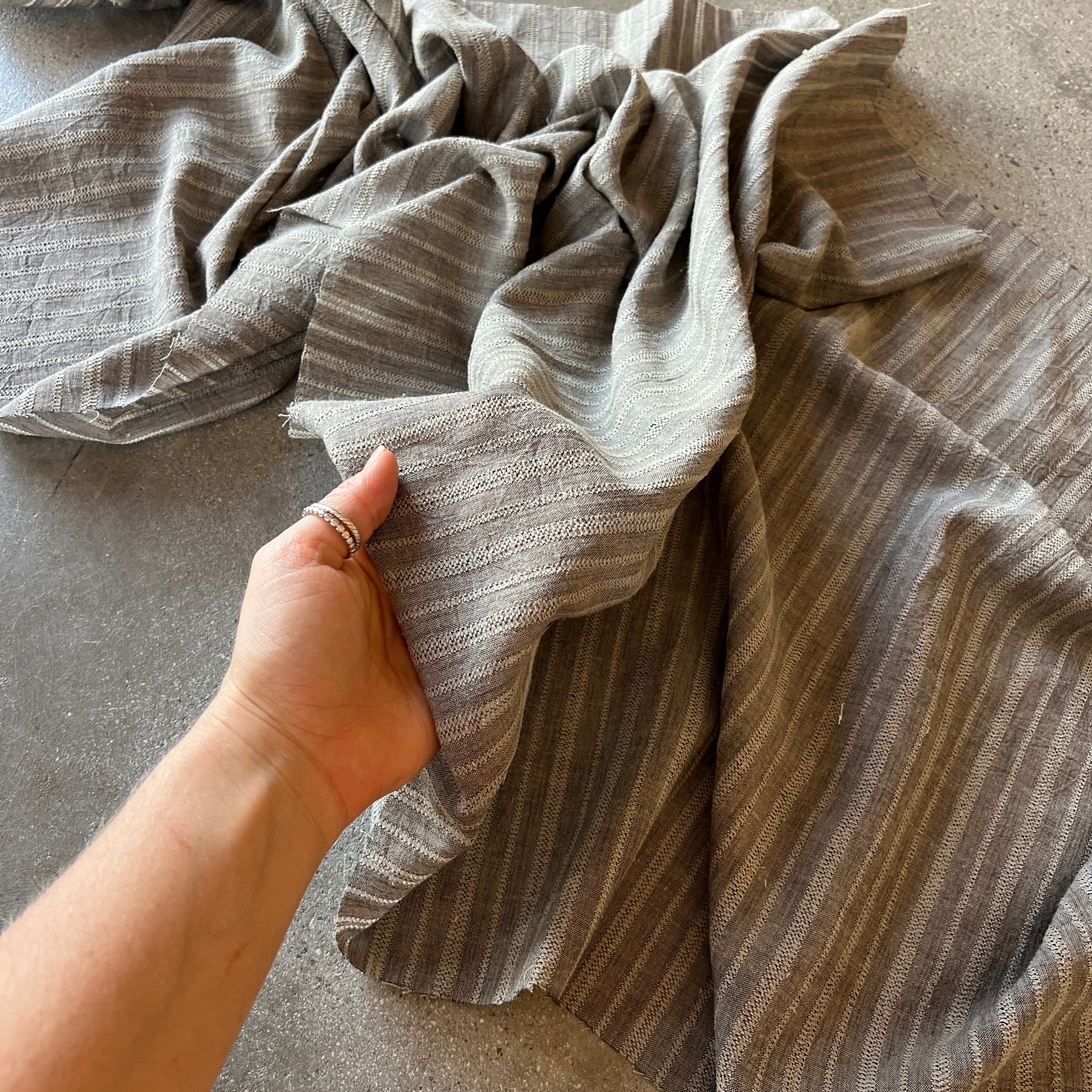 Enzo Mocha Grey    $18.00 per metre - Image 5