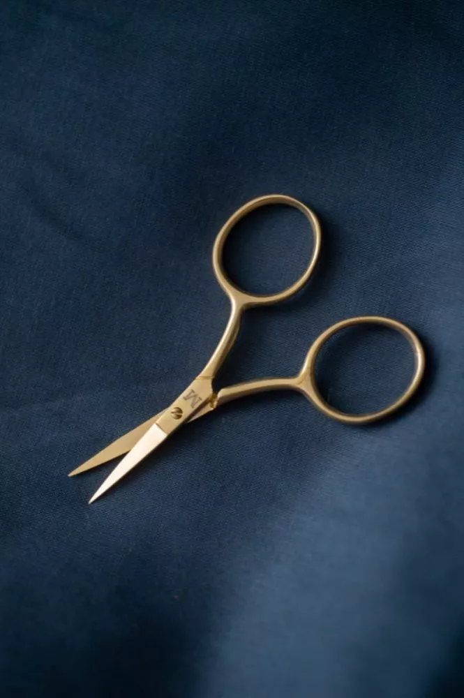 Fine work gold scissors- Merchant Mills - Image 3
