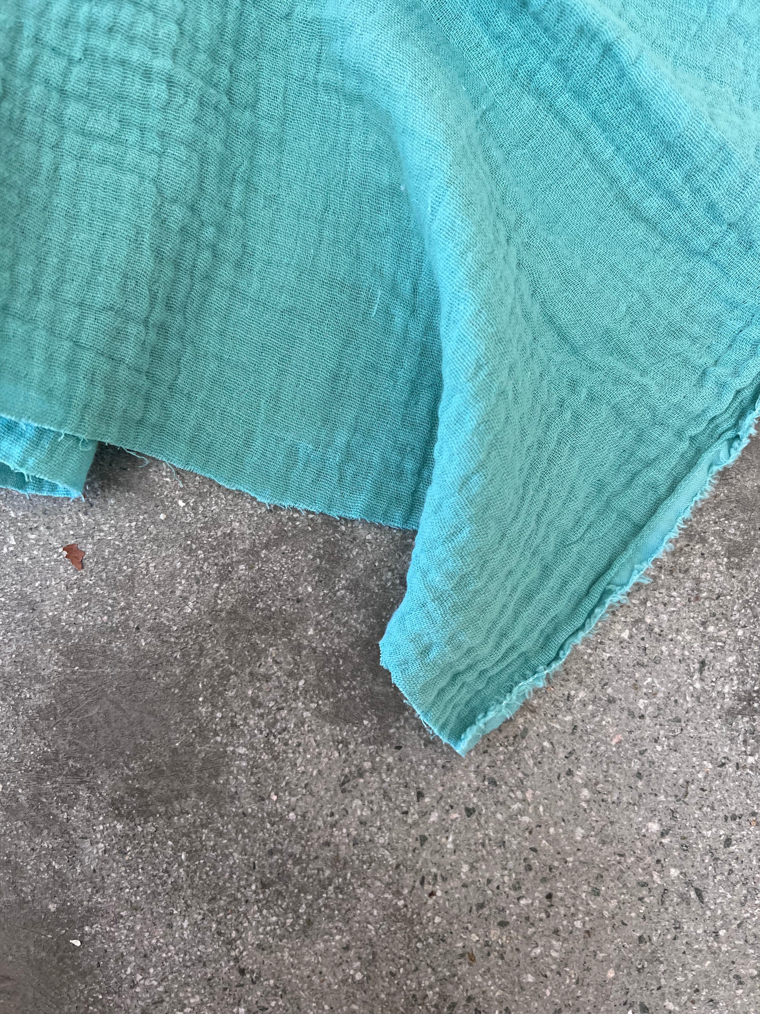 Juniper Organic Aqua    $16 per metre - Image 3