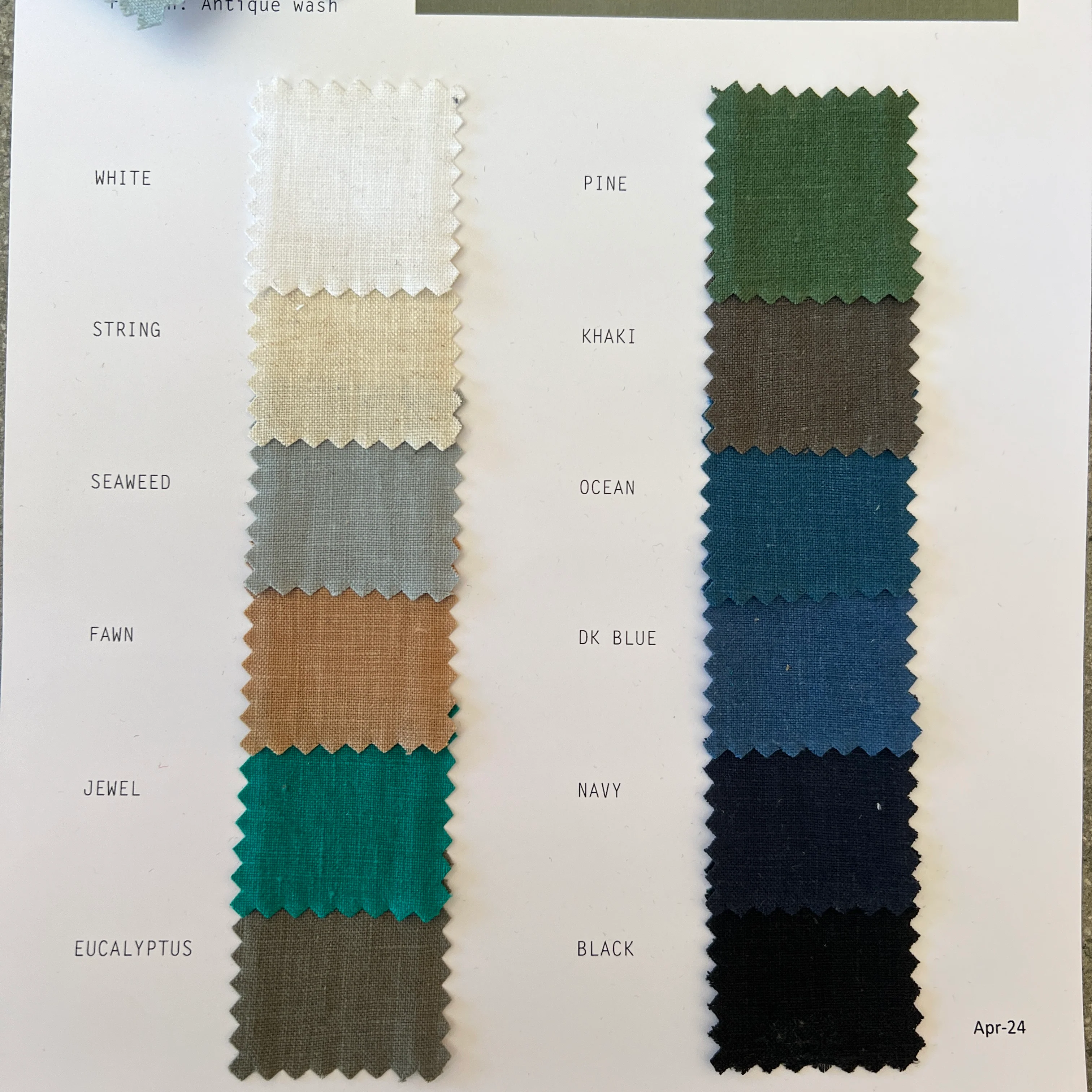 LARA 2.0 SWATCH CARD   $10 - Image 3