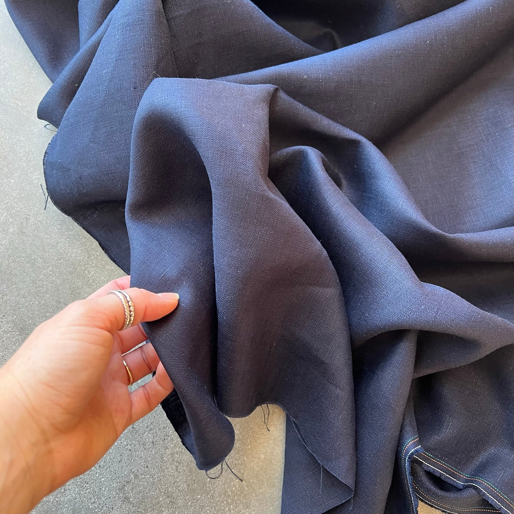 Logan Navy   $37 per metre - Image 3