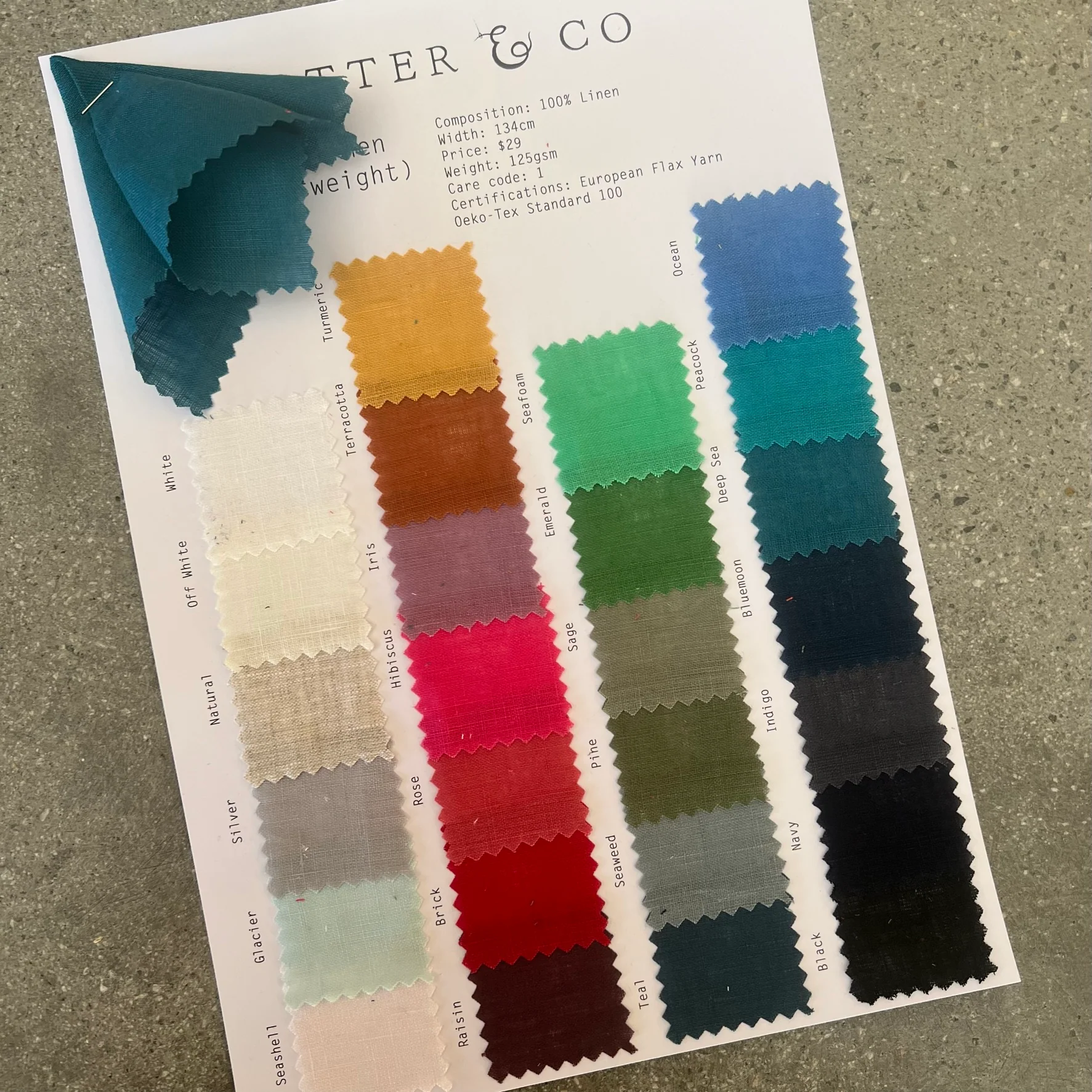 Lola Glacier   $29 per metre - Image 6