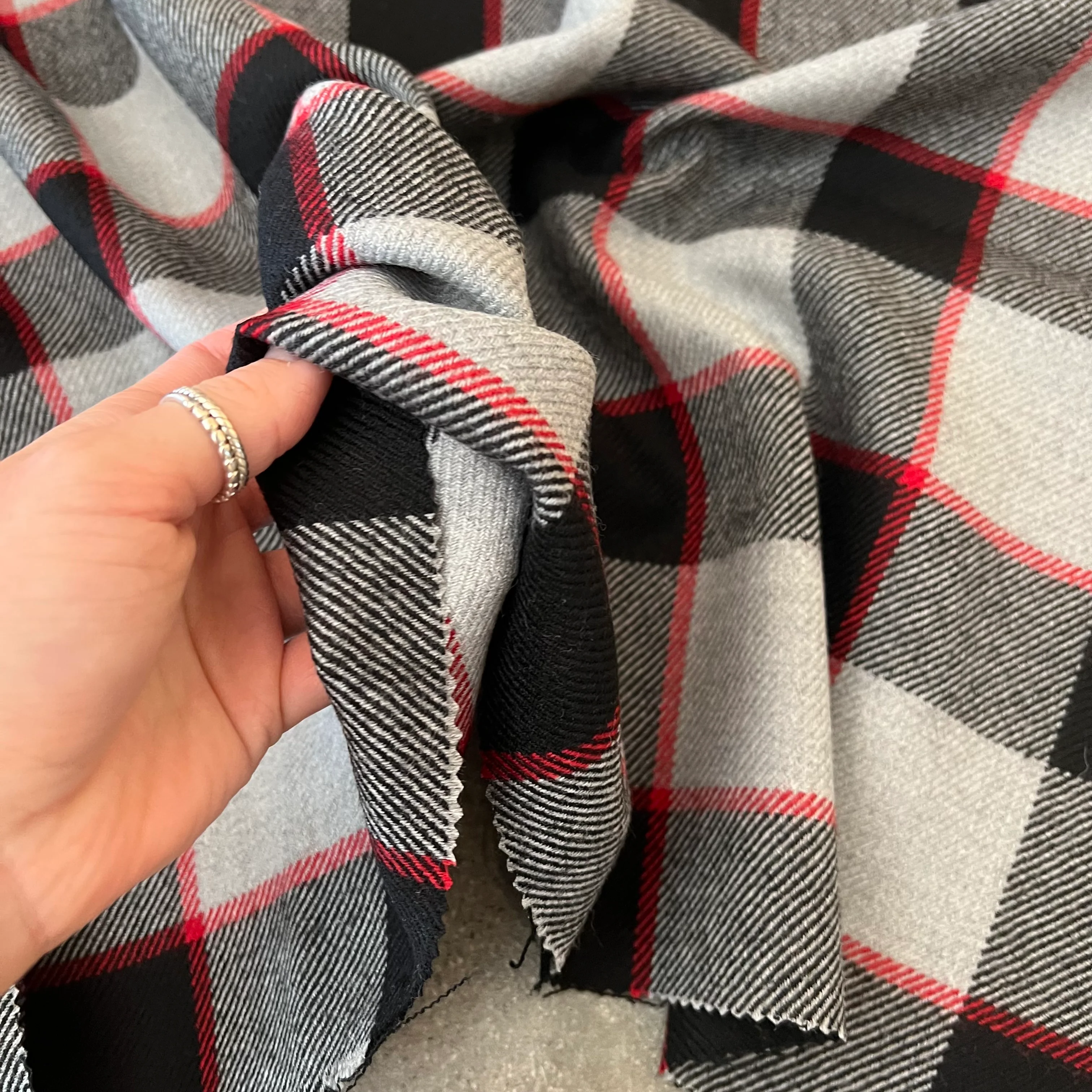 Malcolm Grey Black    $39 per metre - Image 3