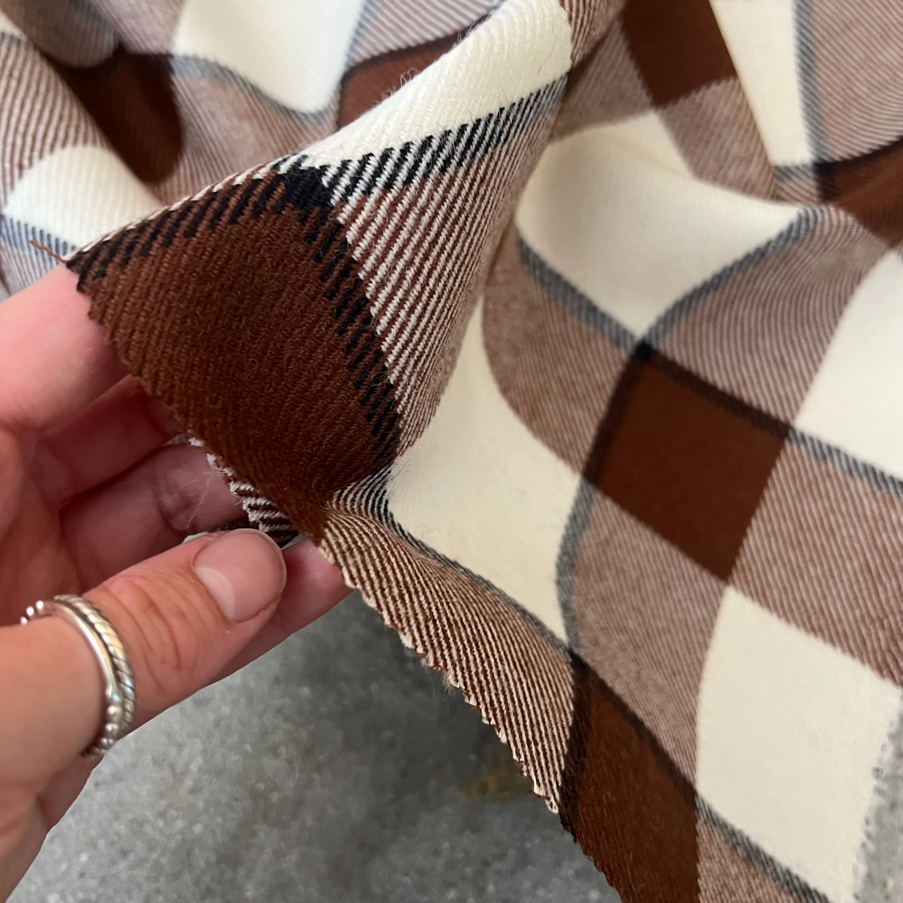 Malcolm Ivory Choc    $39 per metre - Image 5