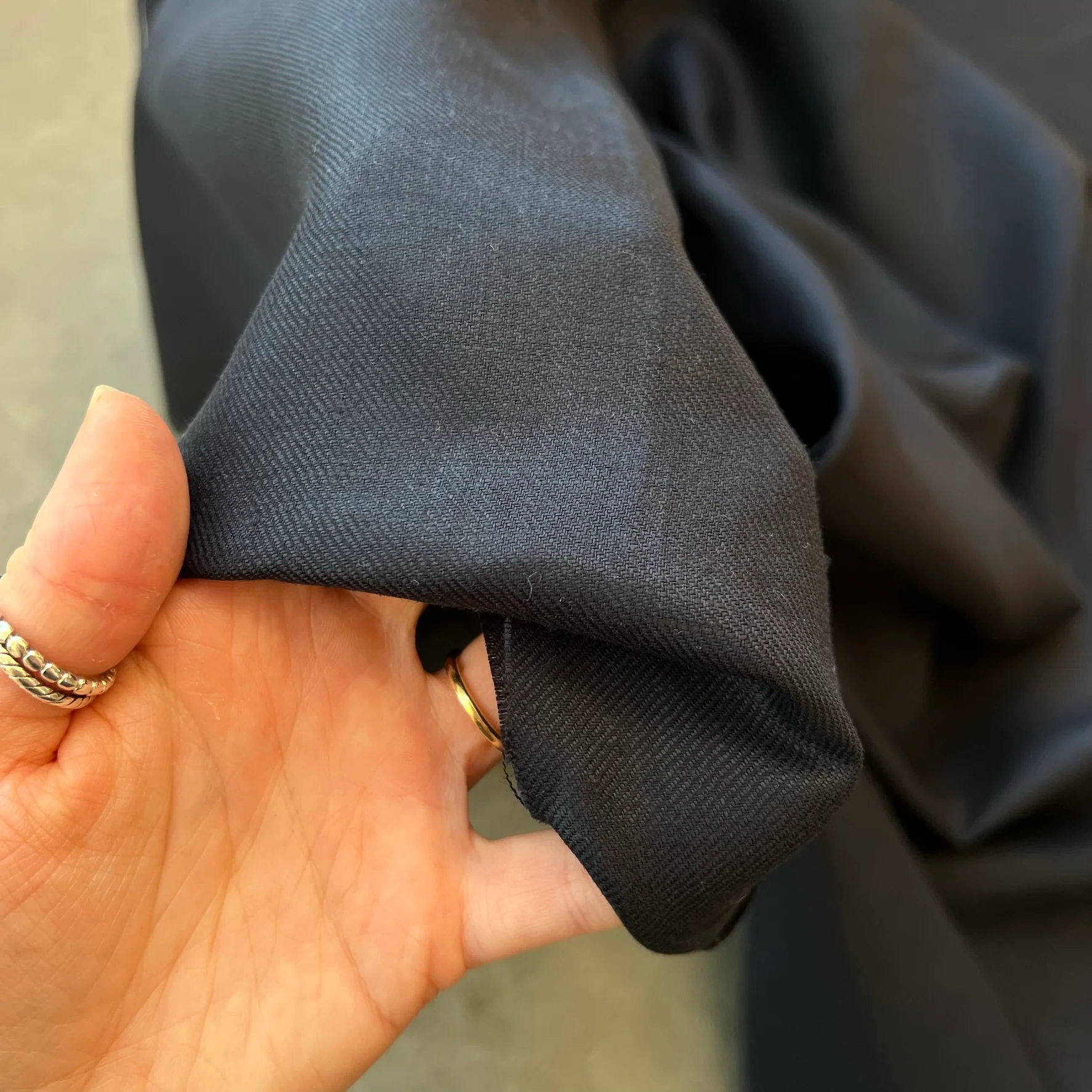 Stwill Navy   $34 per metre - Image 3